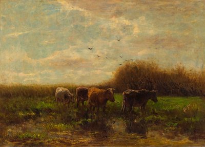 Cows at Evening by Willem Maris